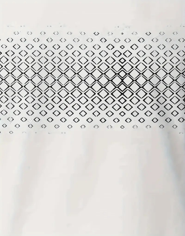 Men's Check Pattern Polo Shirt-Metro Lane Plaza