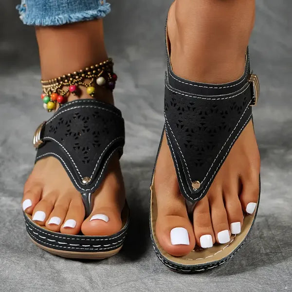 Elaria | Comfortable Women's Orthopedic Sandals for All-Day Support-Metro Lane Plaza