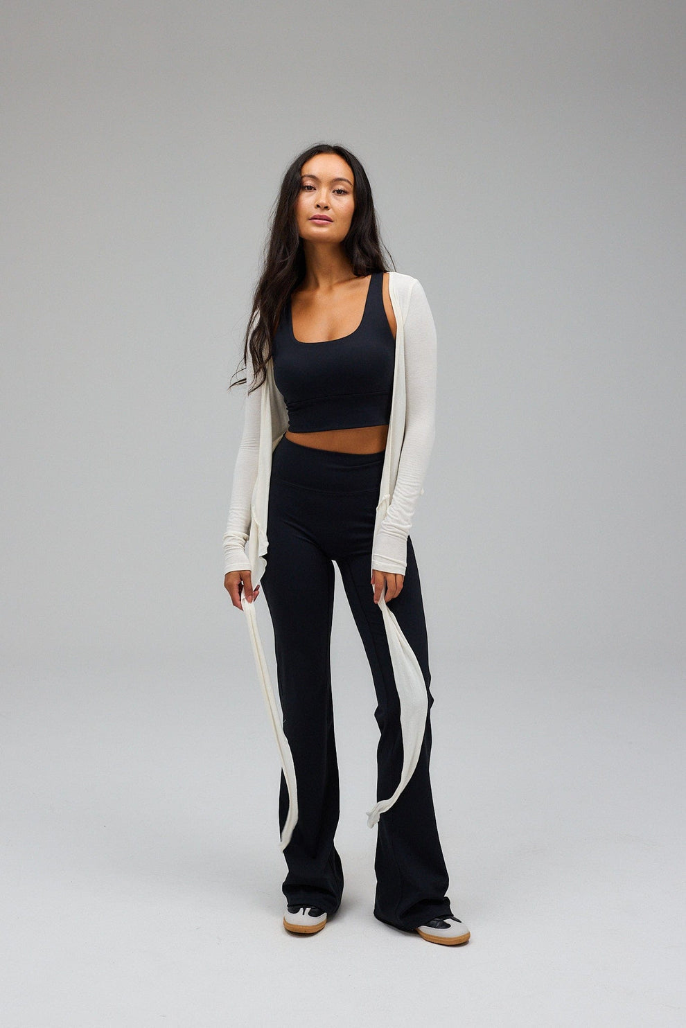 Sophia | Women's Body Sculpting Compression Vest in White-Metro Lane Plaza