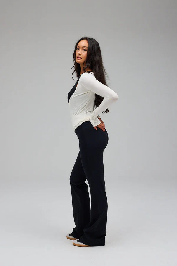 Sophia | Women's Body Sculpting Compression Vest in White-Metro Lane Plaza