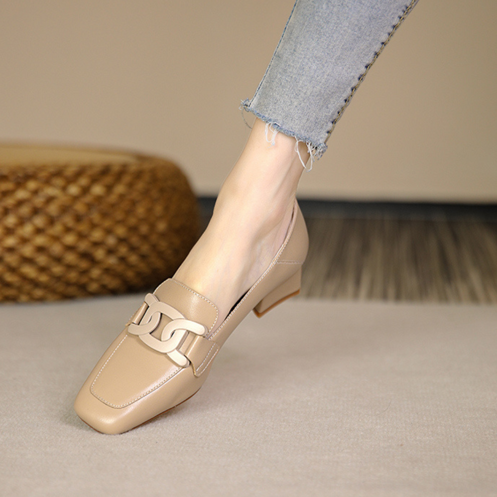 Quincy | Women's Orthopedic Leather Loafers-Metro Lane Plaza