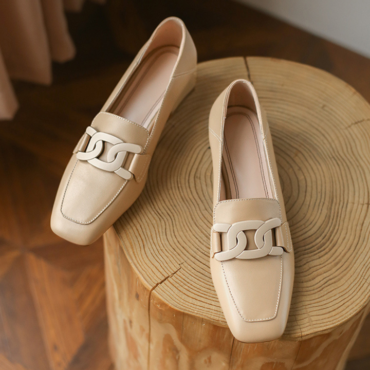 Quincy | Women's Orthopedic Leather Loafers-Metro Lane Plaza