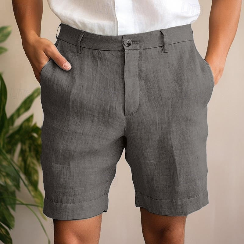 Remy | Men's Flat Front Casual Shorts-Metro Lane Plaza