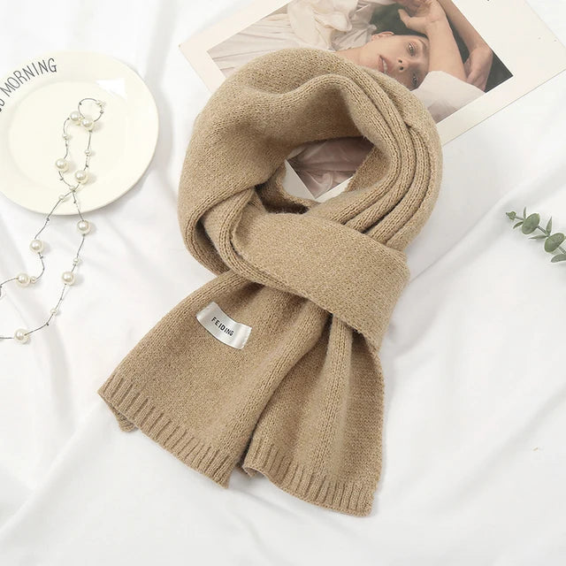 Rhea | Women's Cashmere Scarf in Solid Colors-Metro Lane Plaza