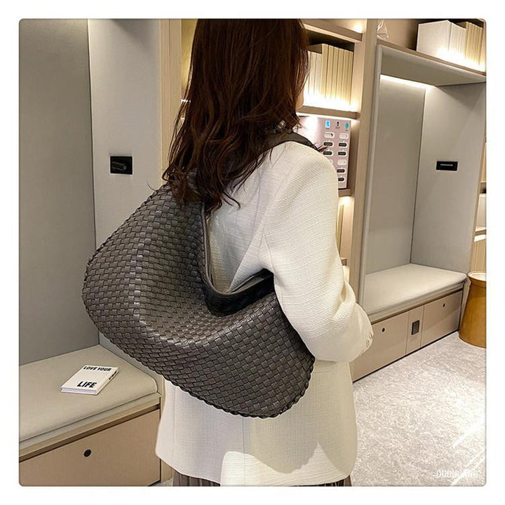 Riley | Women's Trendy Braided Handbag-Metro Lane Plaza