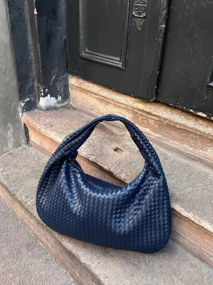 Riley | Women's Trendy Braided Handbag-Metro Lane Plaza