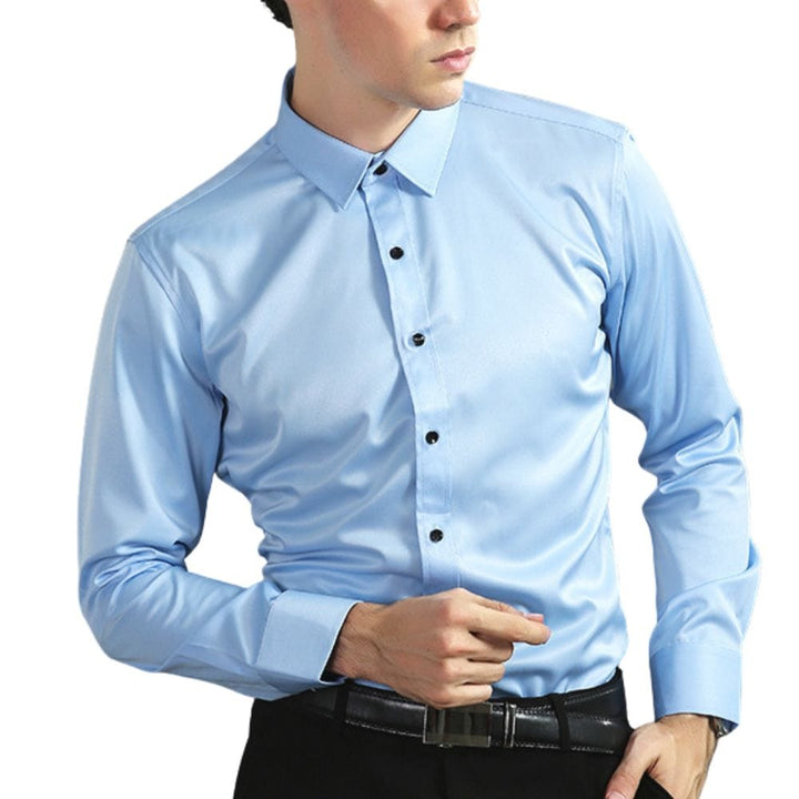 Men's Classic Button-Down Dress Shirt