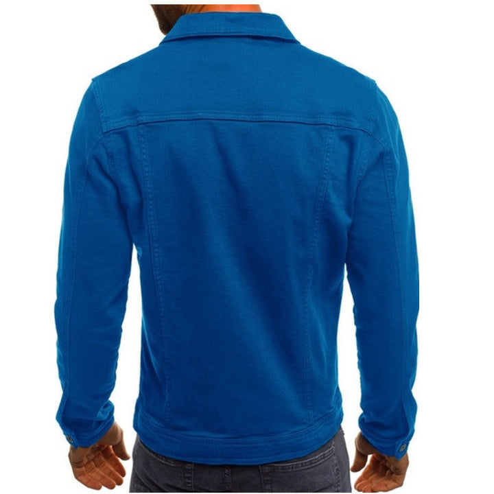 Men's Stylish Casual Denim Jacket with Comfortable Fit-Metro Lane Plaza