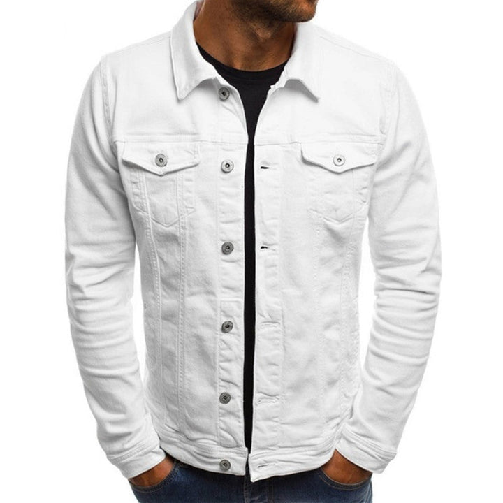 Men's Stylish Casual Denim Jacket with Comfortable Fit-Metro Lane Plaza