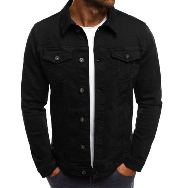 Men's Stylish Casual Denim Jacket with Comfortable Fit-Metro Lane Plaza