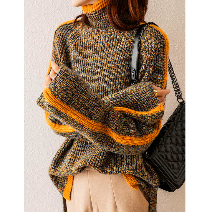 Women's Comfortable Stylish Turtleneck Sweater | Trendy Fashion-Metro Lane Plaza