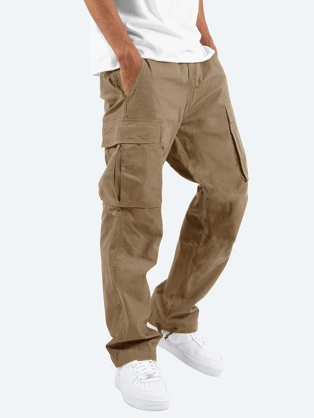 Simon | Men's Casual Relaxed Fit Cargo Pants-Metro Lane Plaza