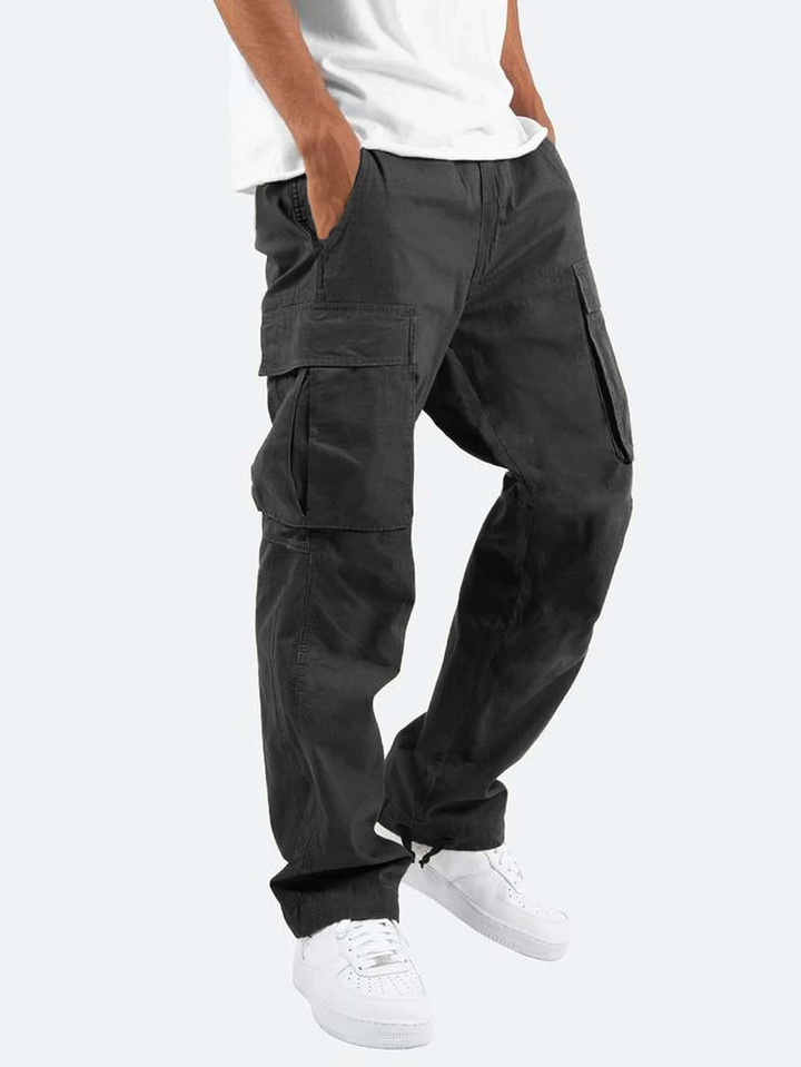 Simon | Men's Casual Relaxed Fit Cargo Pants-Metro Lane Plaza