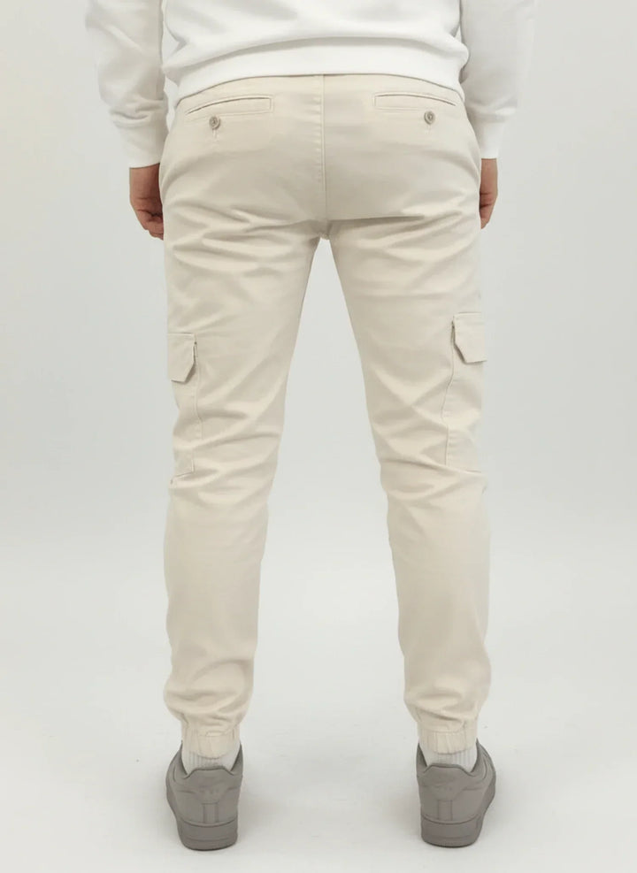John | Men's Slim-Fit Cargo Trousers