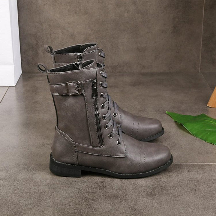 Women's Combat Lace-Up Boots