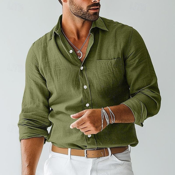 Camicia leggera ed elegante da uomo