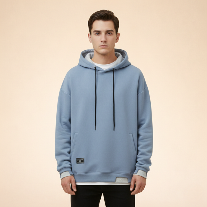 William | Stylish and Classic Men's Hoodie-Metro Lane Plaza