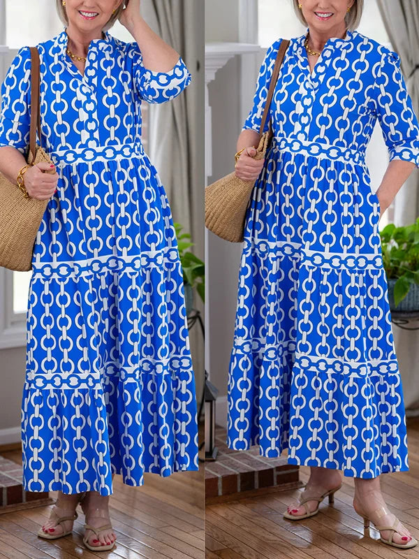 Sue | Women's Belted Maxi Dress-Metro Lane Plaza