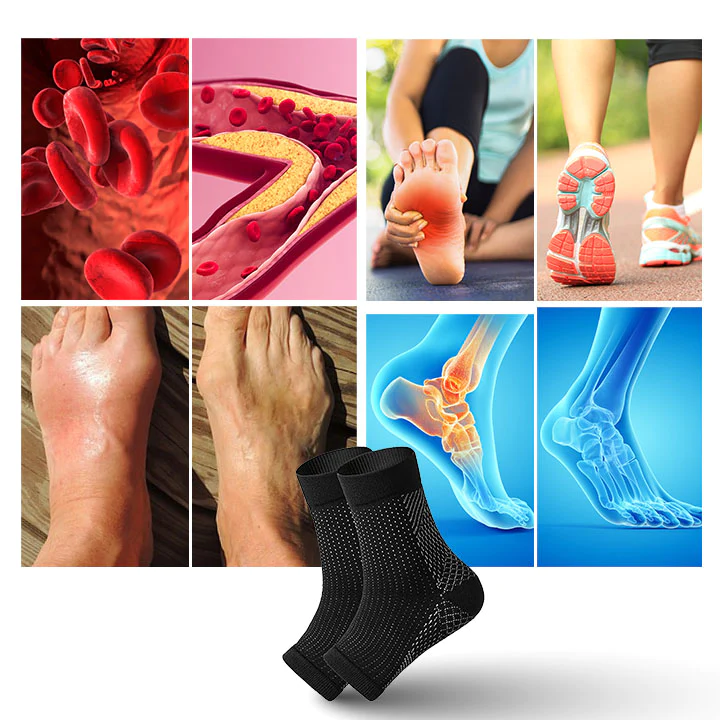 Teagan | Women's Neuropathy Relief Socks-Metro Lane Plaza