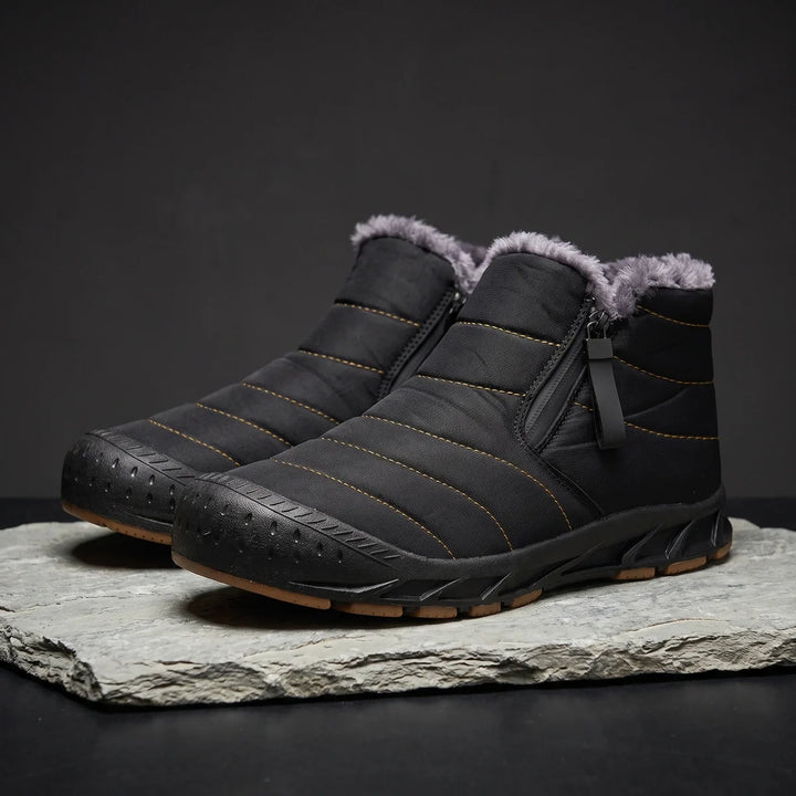 Vinterstøvler til herrer med fleecefor