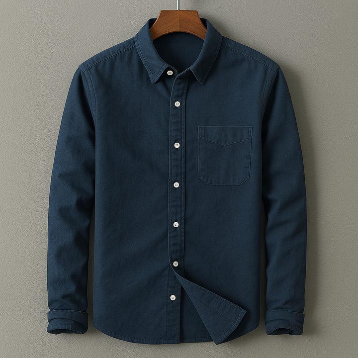 Men's Casual Button-Down Shirt