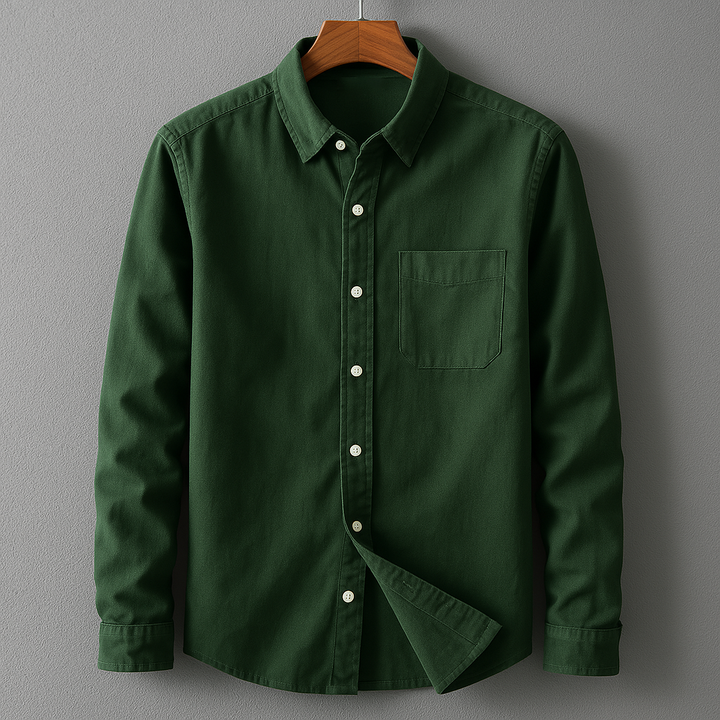 Men's Casual Button-Down Shirt