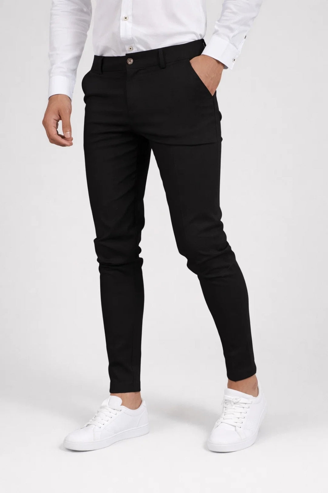 Timothy | Men's Slim Fit Casual Chino Trousers