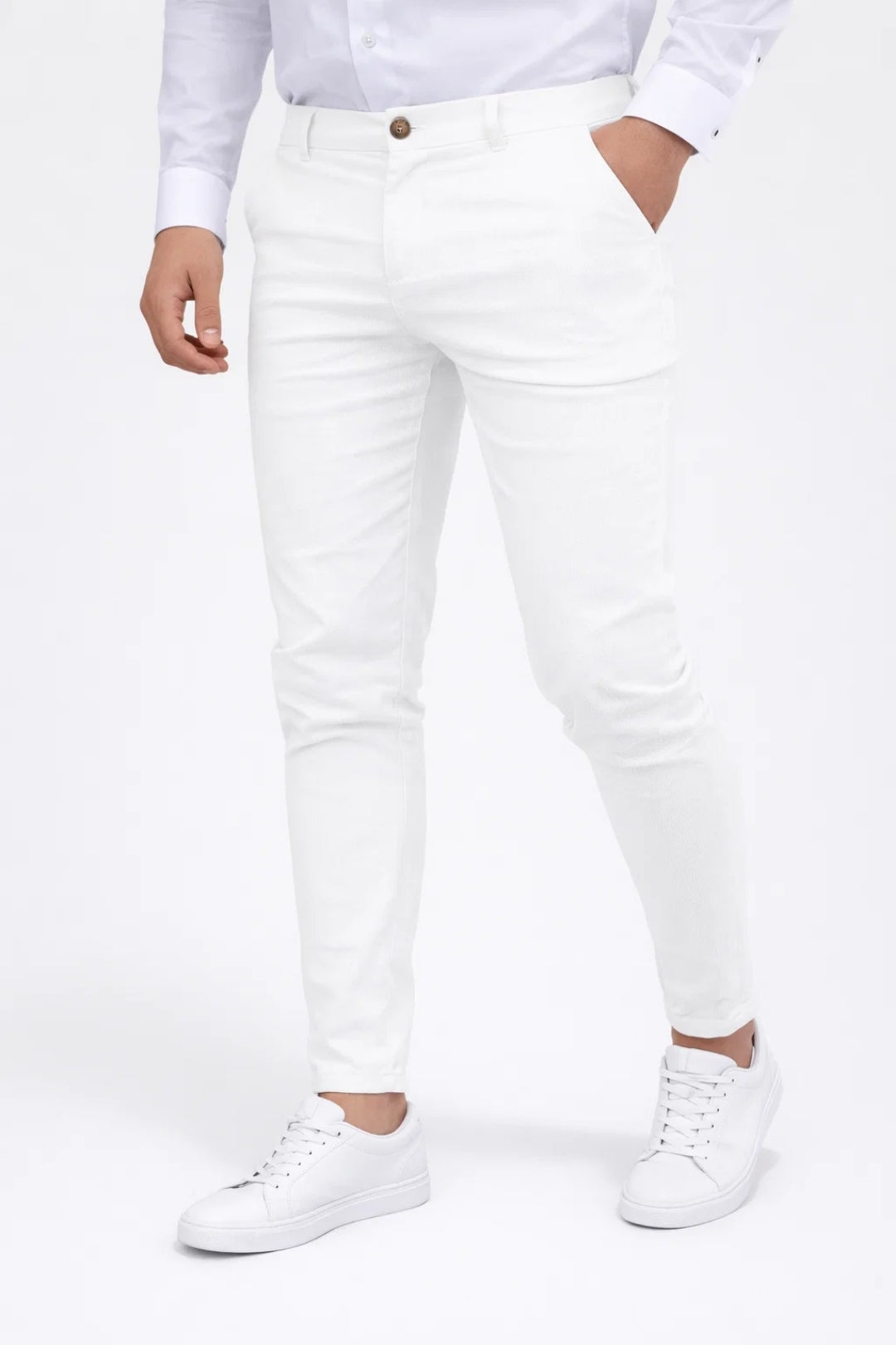 Timothy | Men's Slim Fit Casual Chino Trousers
