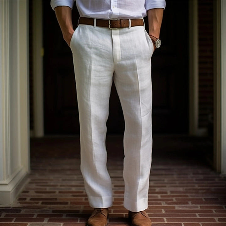 Tony | Men's Straight Leg Formal Trousers
