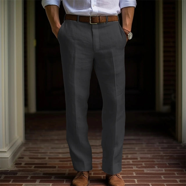 Tony | Men's Straight Leg Formal Trousers