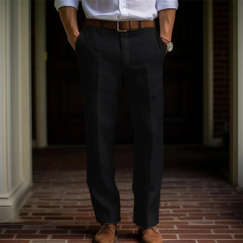 Tony | Men's Straight Leg Formal Trousers