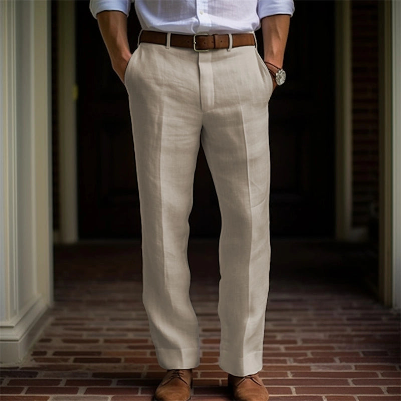 Tony | Men's Straight Leg Formal Trousers