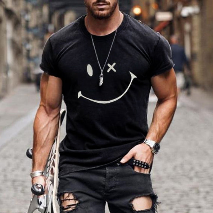 Tyler | Men's Graphic Crew Neck Tee
