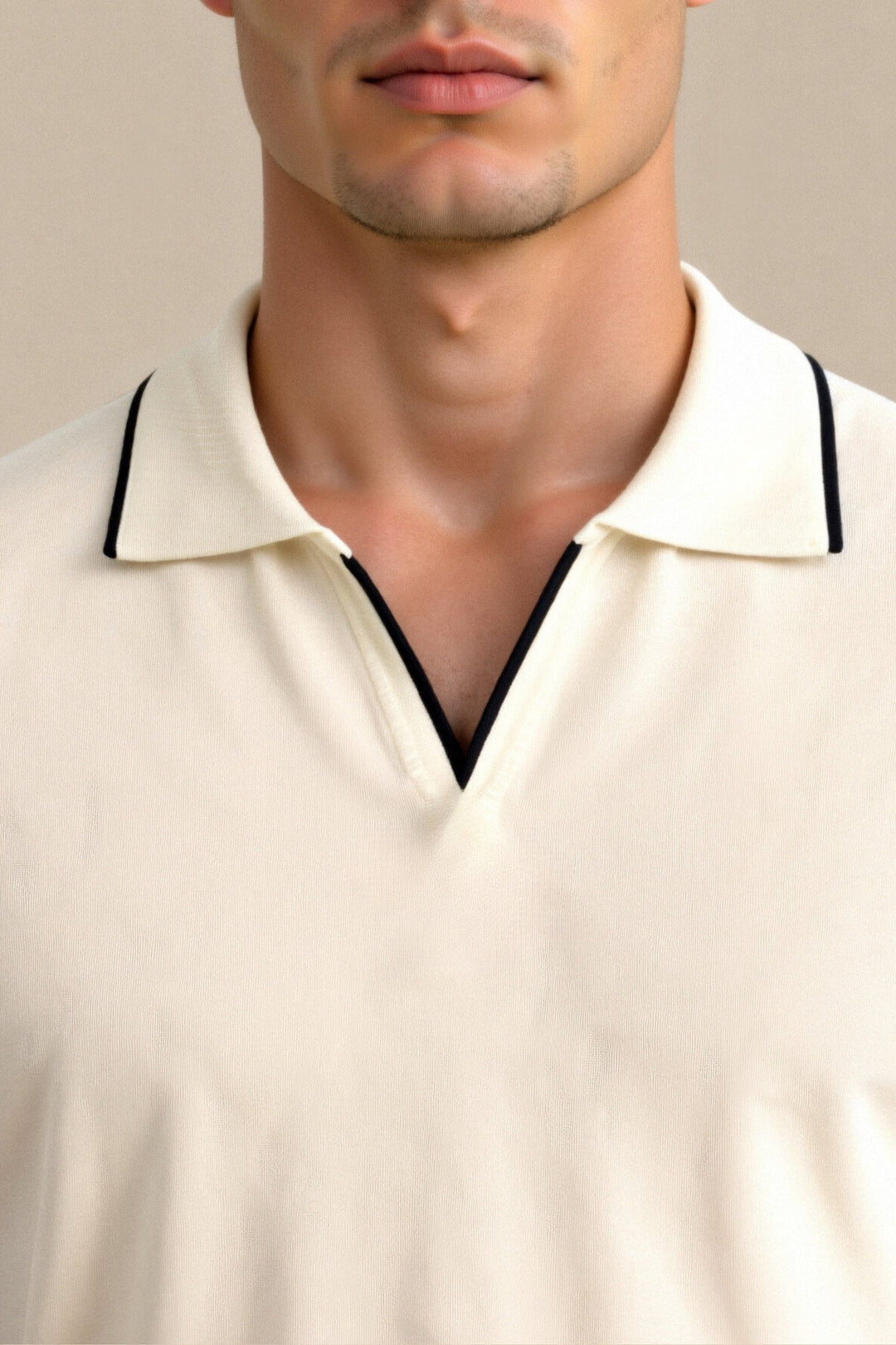 Tyler | Men's Casual Trim Short Sleeve Polo Shirt