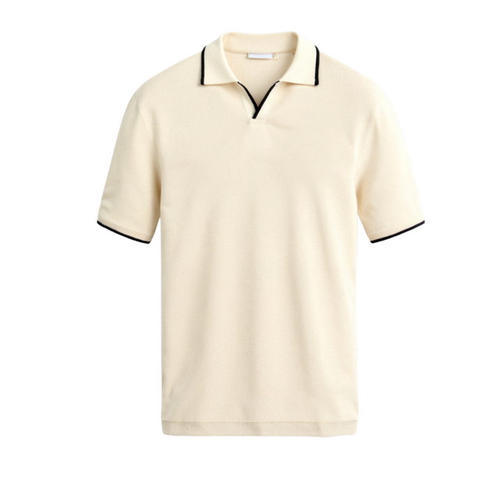 Tyler | Men's Casual Trim Short Sleeve Polo Shirt
