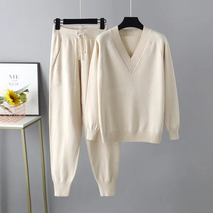Valina | Women's Luxe Casual Sweater and Pants Set in Comfortable Fit-Metro Lane Plaza
