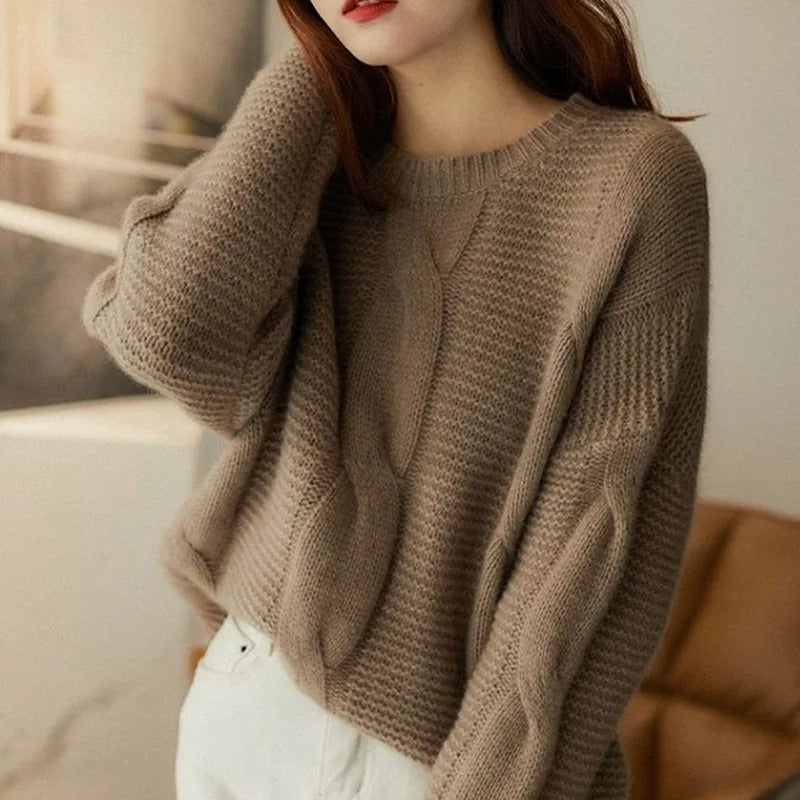 Women's Murcia Knit Sweater-Metro Lane Plaza