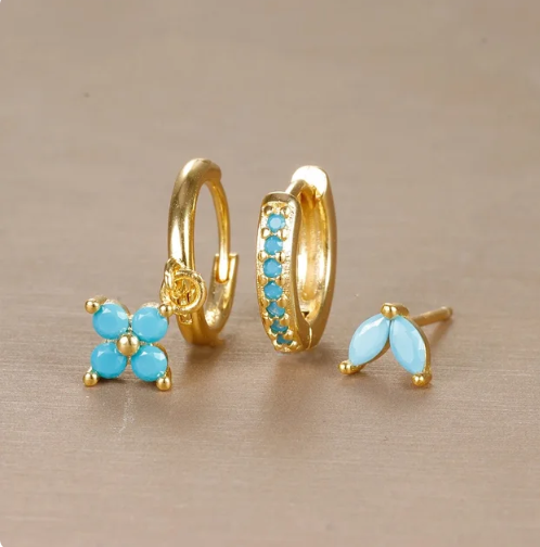 Vida | Women's Refined Earrings Set-Metro Lane Plaza