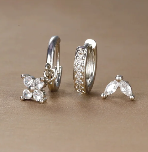 Vida | Women's Refined Earrings Set-Metro Lane Plaza