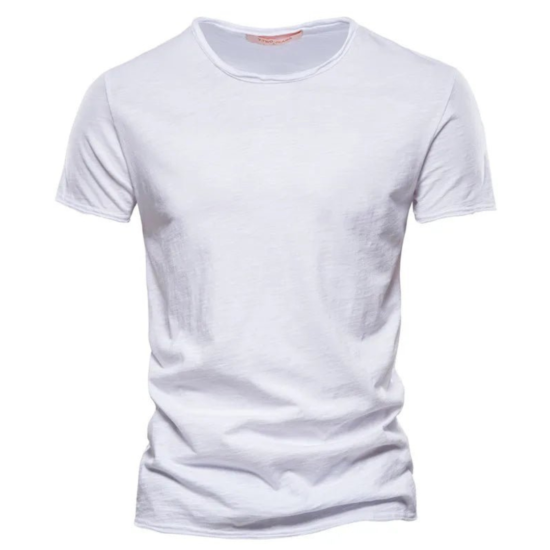 Waylon | Men's Casual Slim Fit T-Shirt-Metro Lane Plaza