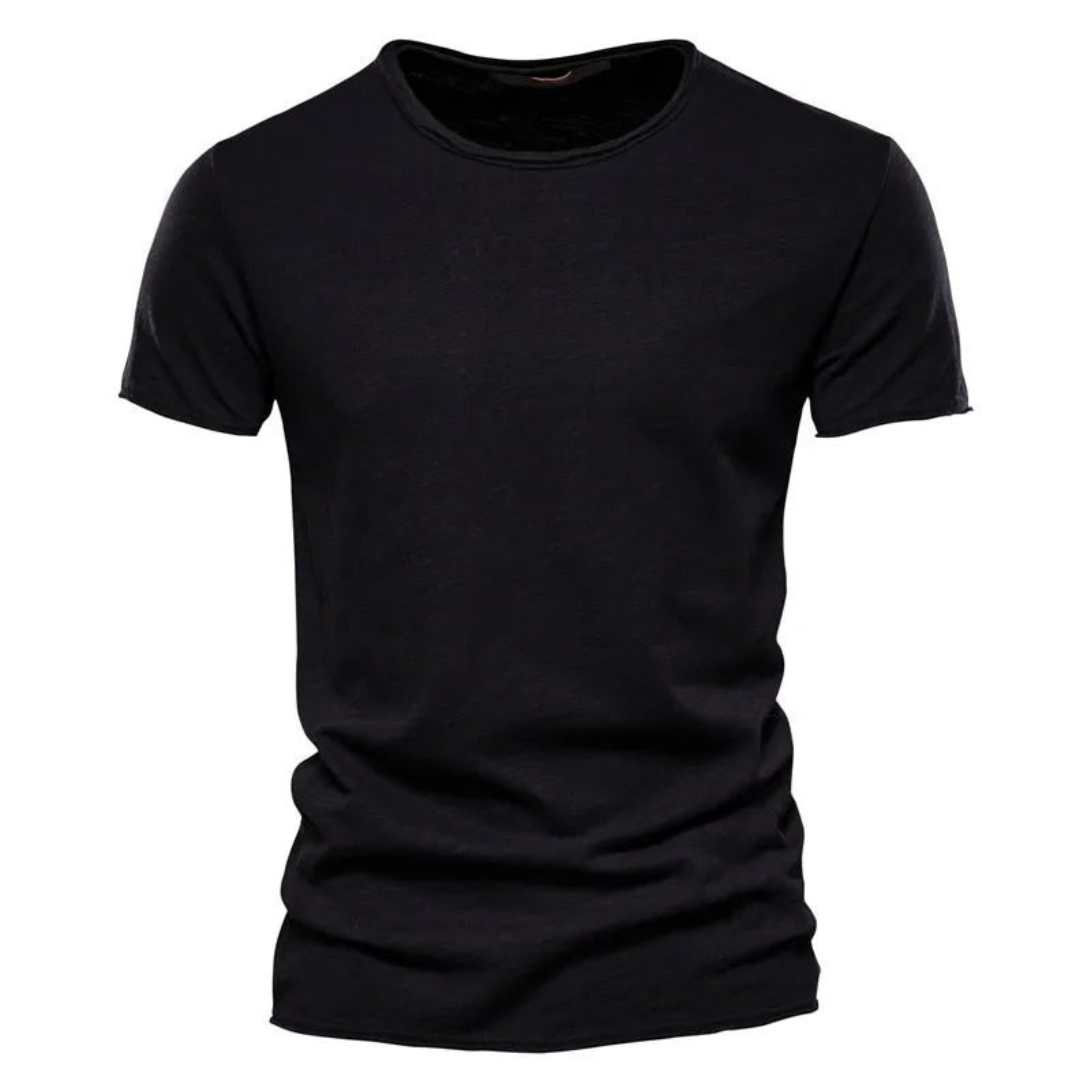 Waylon | Men's Casual Slim Fit T-Shirt-Metro Lane Plaza