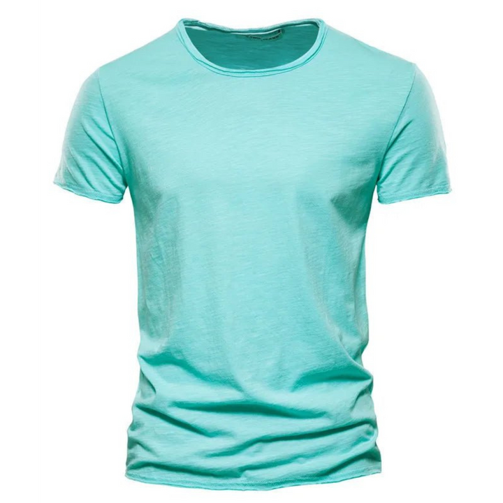 Waylon | Men's Casual Slim Fit T-Shirt-Metro Lane Plaza