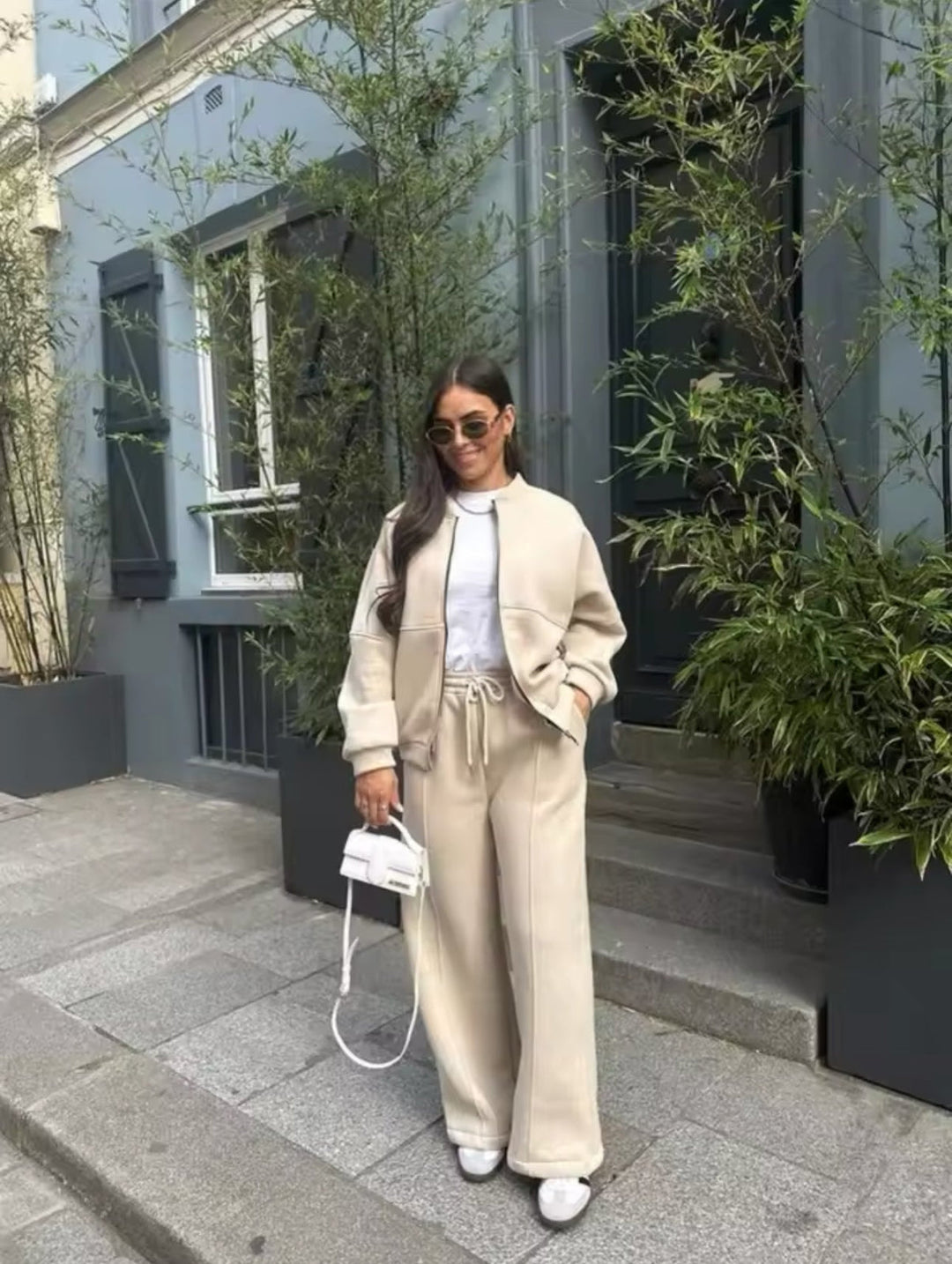 Sophia | Women's Comfortable Lounge-Style Tracksuit for Casual Days-Metro Lane Plaza