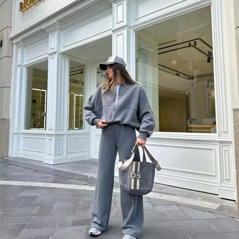 Sophia | Women's Comfortable Lounge-Style Tracksuit for Casual Days-Metro Lane Plaza