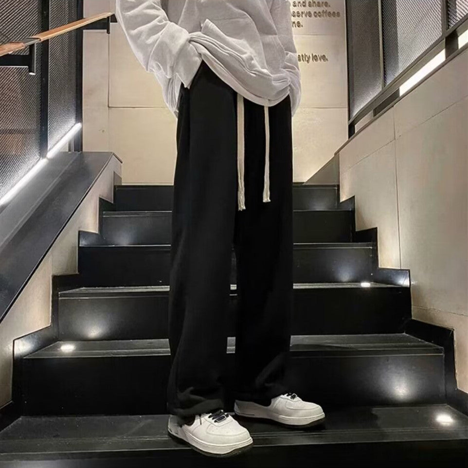 James | Men's Wide Leg Casual Trousers