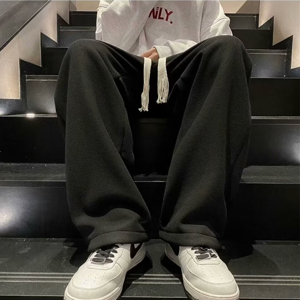 James | Men's Wide Leg Casual Trousers