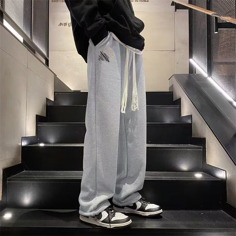 James | Men's Wide Leg Casual Trousers