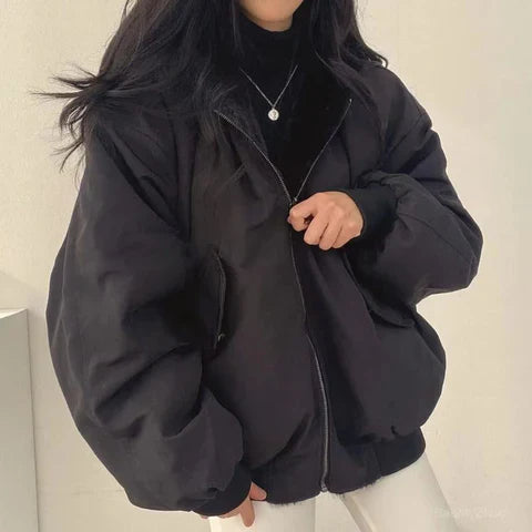 Sophia | Women's Stylish Bomber Jacket-Metro Lane Plaza