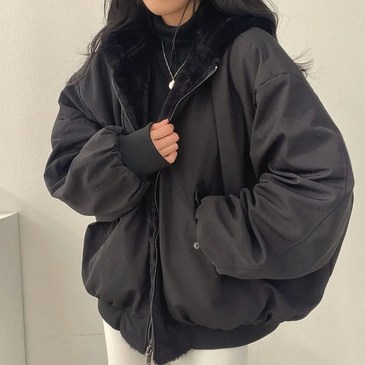 Sophia | Women's Stylish Bomber Jacket-Metro Lane Plaza