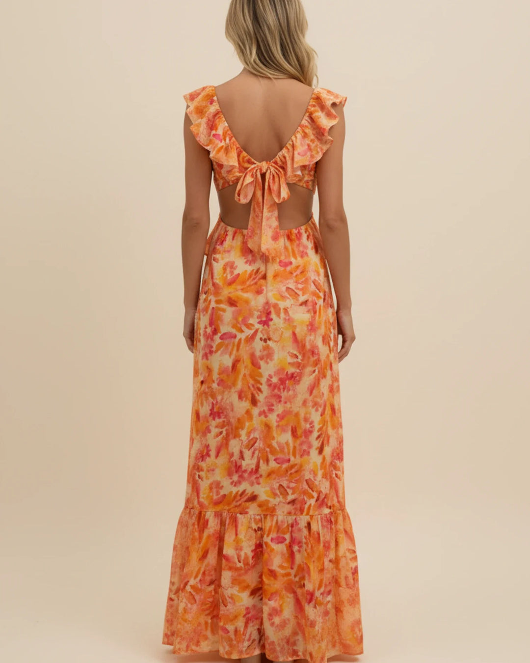 Floral Maxi Dress for Women | Elegant Summer Style-Metro Lane Plaza